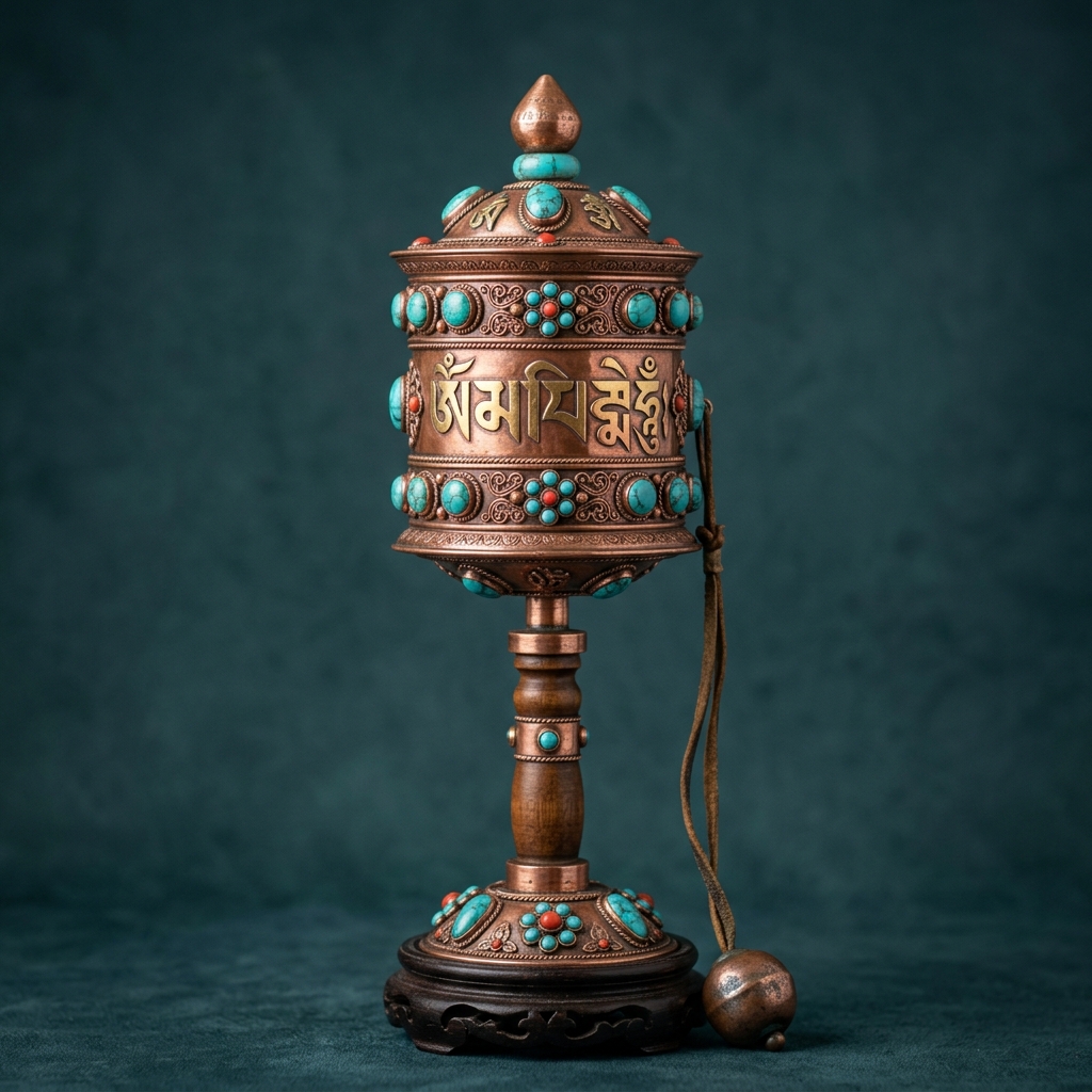 Tibetan Prayer Wheel